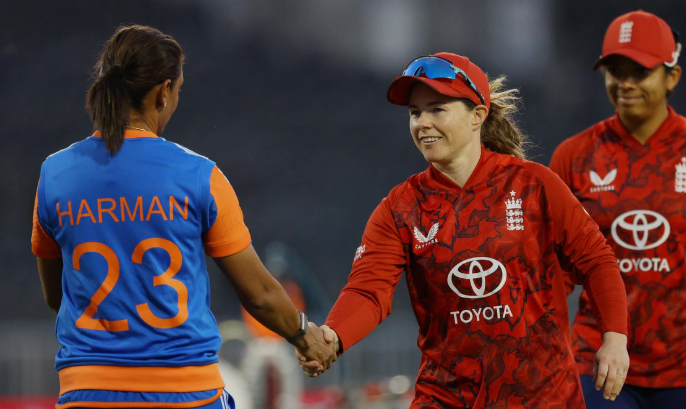 India Women’s National Cricket Team Vs England Women’s National Cricket Team Timeline